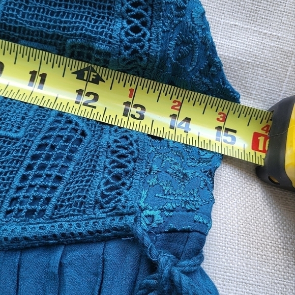 Free People Emily Lace Front Panel Swing Dress Size XS - Picture 10 of 14